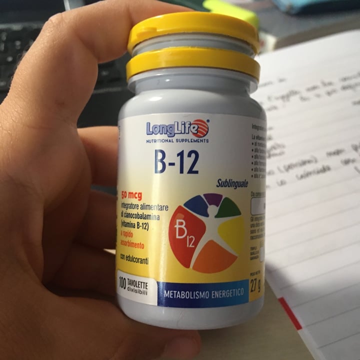 photo of Longlife B-12 1000 mcg shared by @valentinadonato on  09 Oct 2020 - review
