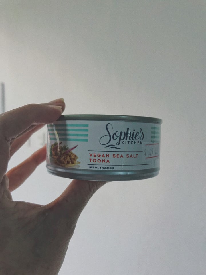 photo of Sophie's Kitchen Vegan Toona Sea Salt shared by @danielarojas on  03 Jan 2020 - review