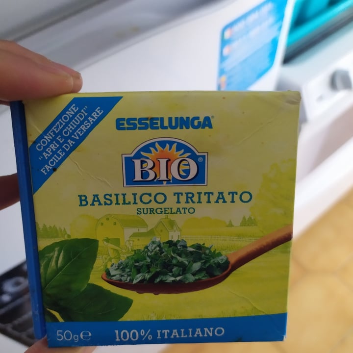 photo of Esselunga Bio Basilico tritato shared by @mayagiglio on  04 Apr 2022 - review