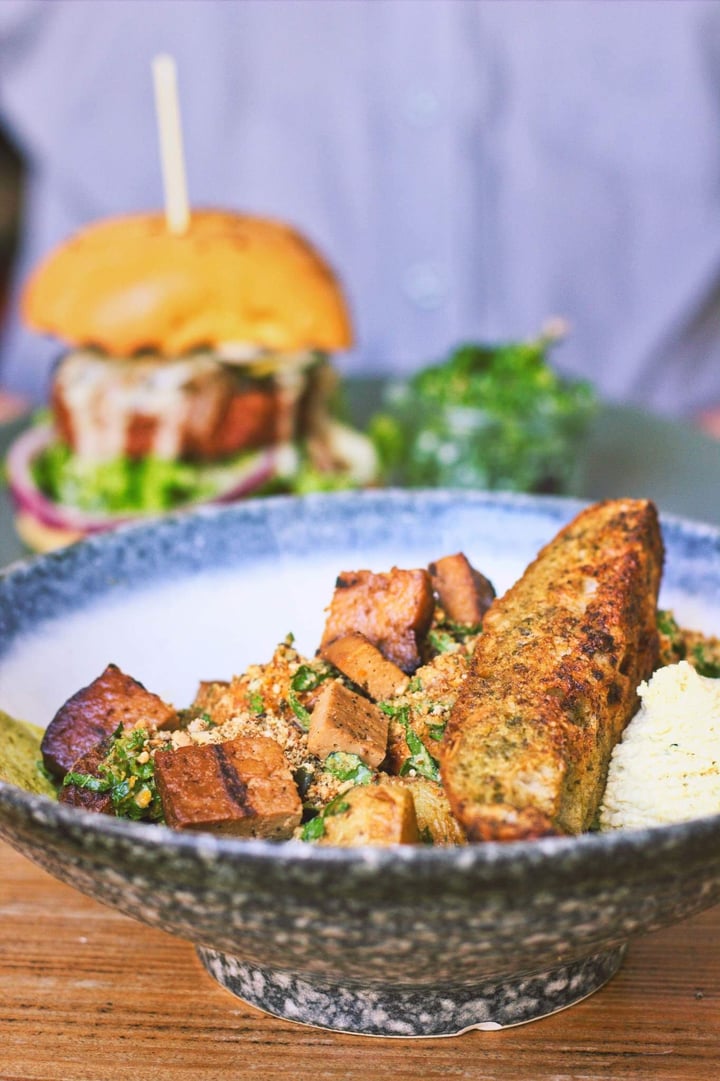 review photo of Souls Warm Potato Salad shared by @spirendeveganer on 26 Jul 2019 - review
