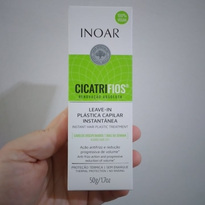 photo of Inoar Cicatrifios Leave-in shared by @sheilab on  20 Jul 2022 - review