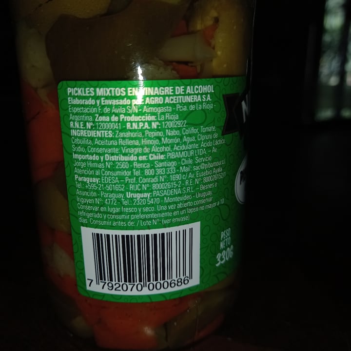 photo of Nucete Pickles shared by @martiterraza on  21 Sep 2021 - review