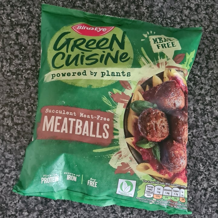 photo of BirdsEye Green Cuisine Meatballs shared by @lowrimoxo on  09 Aug 2021 - review
