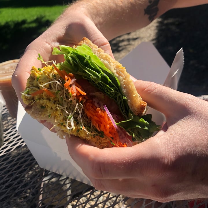 review photo of Nature's Health Food & Cafe Moch “Egg” Sandwich shared by @itstgates on 28 Mar 2021 - review