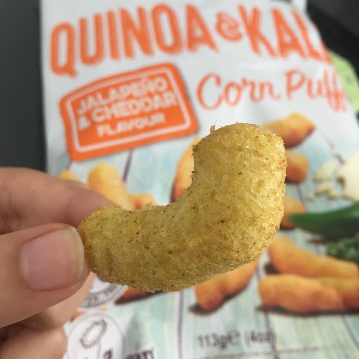 photo of Eat Real Jalapeno & Cheddar Quinoa Puffs shared by @scynsa on  25 Nov 2020 - review