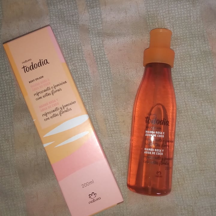 photo of Natura Body splash mango rosa y agua de coco shared by @nievedecocco on  28 Sep 2021 - review