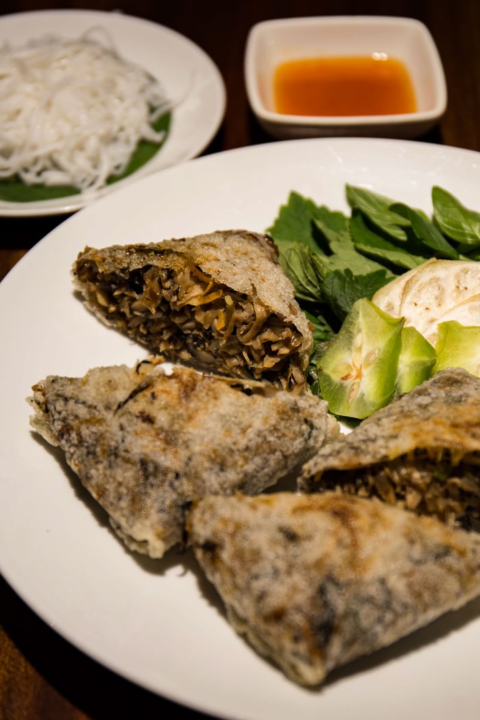 Deep fried spring rolls