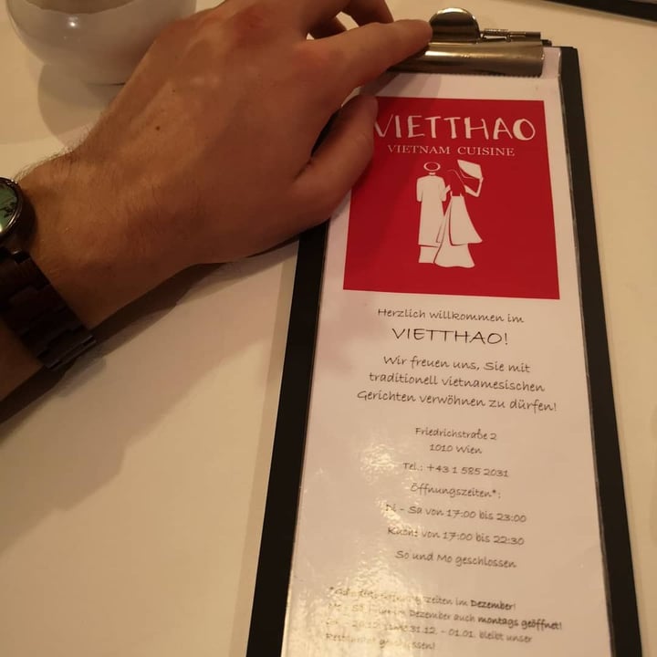 review photo of Viet Thao Restaurant Veganer Pho shared by @mrveganvienna on 27 Feb 2020 - review