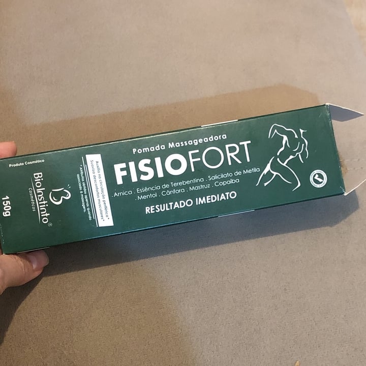 review photo of Bio instinto Cosméticos Fisiofort pomada massageadora shared by @rosanelemer on 06 May 2022 - review