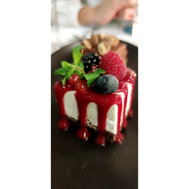 photo of Romeow Cat Bistrot Vegan Cheesecake Ai Frutti Di Bosco shared by @goveg on  30 Dec 2021 - review
