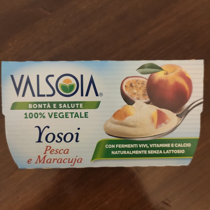 photo of Valsoia Yogurt alla pesca&maracuja shared by @wikidave on  02 Apr 2022 - review