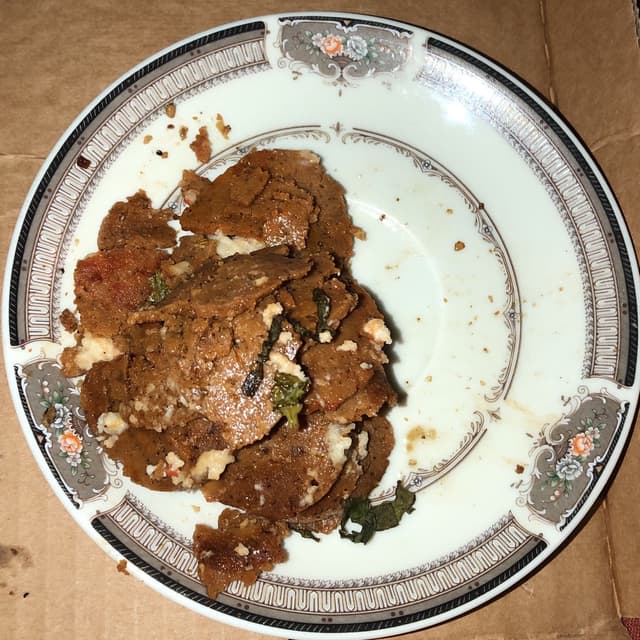 Photo of the dish “vegan calzone”