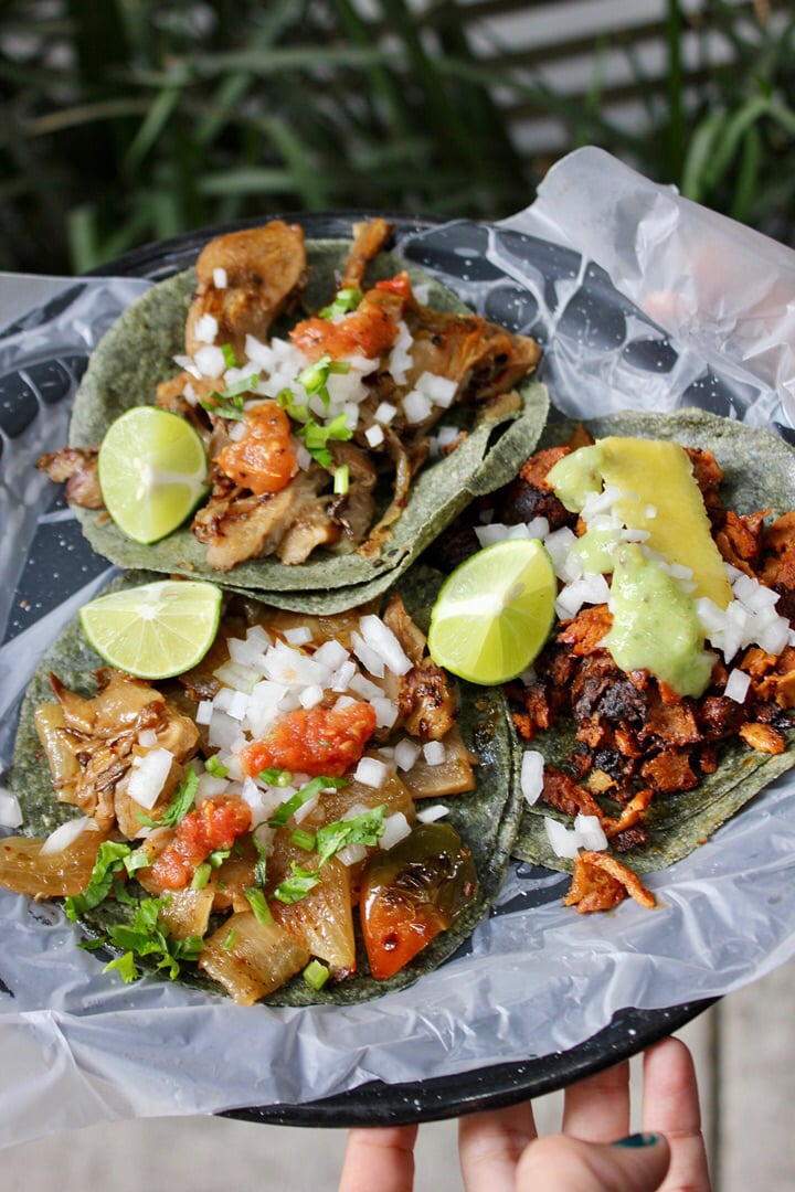 photo of Por Siempre Vegana Taquería Vegan tacos shared by @pleasenousername on  04 Apr 2019 - review