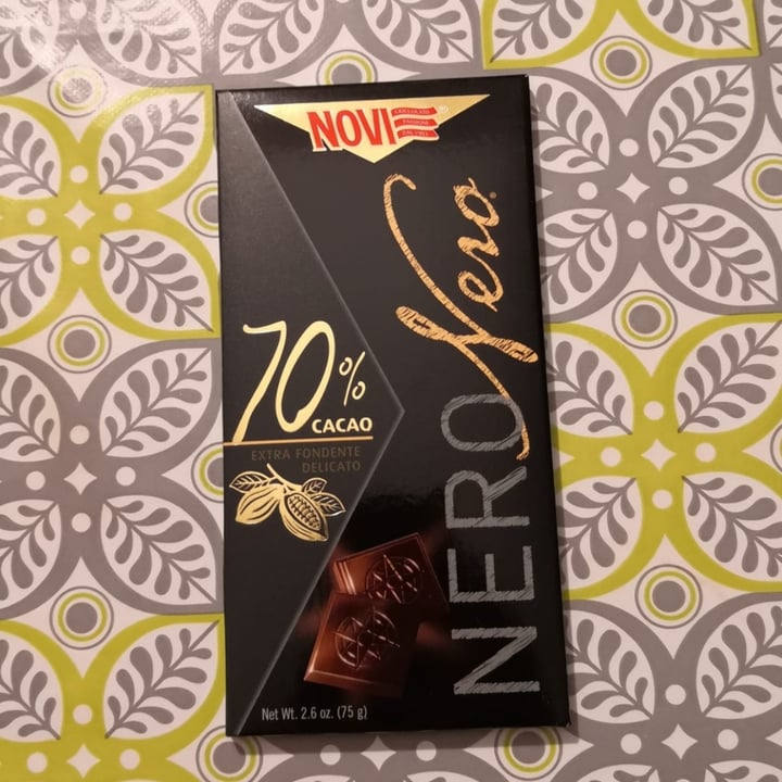 photo of Novi Dark Chocolate 70% shared by @signormusetto on  09 Jan 2021 - review