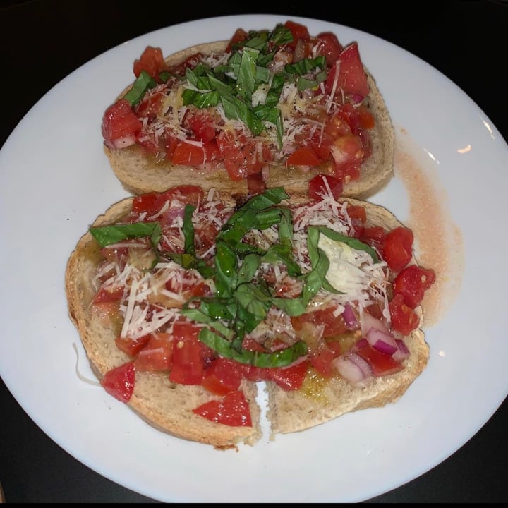 review photo of Ground Foods Cafe Bruchetta shared by @vegantampa on 17 Aug 2020 - review