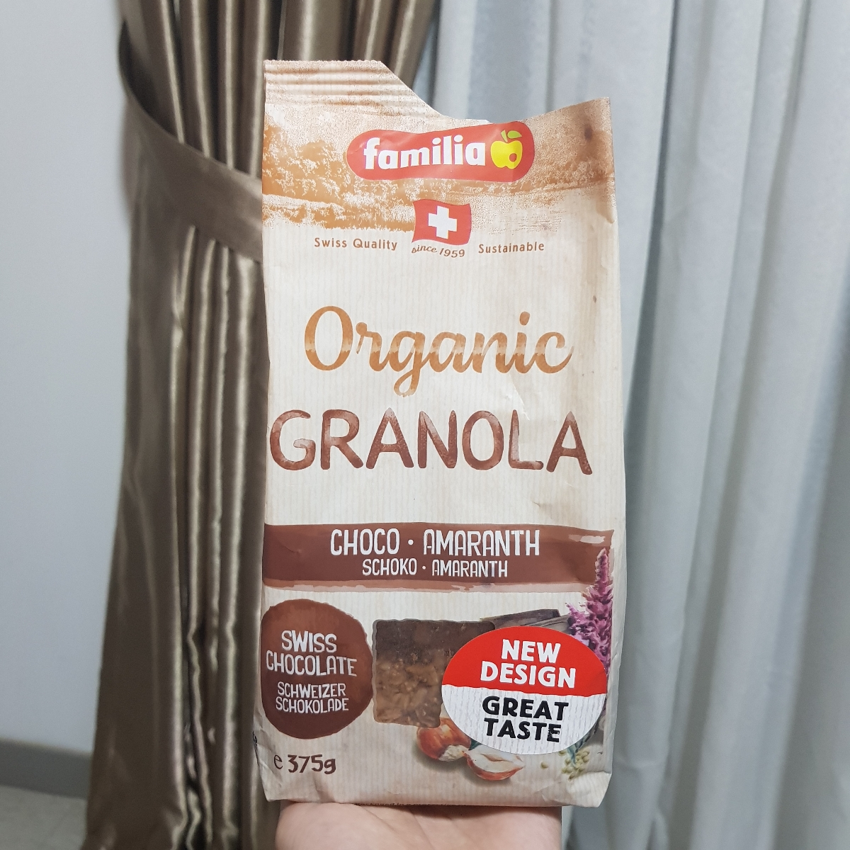 Familia Organic Chocolate Granola Reviews abillion