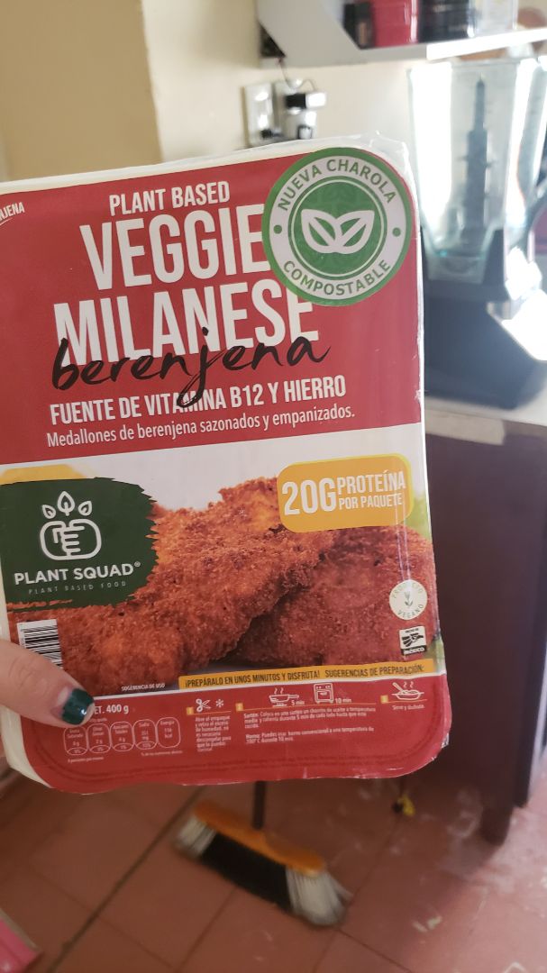 photo of Plant Squad Milanesa de berengena shared by @blankapola on  31 Mar 2020 - review