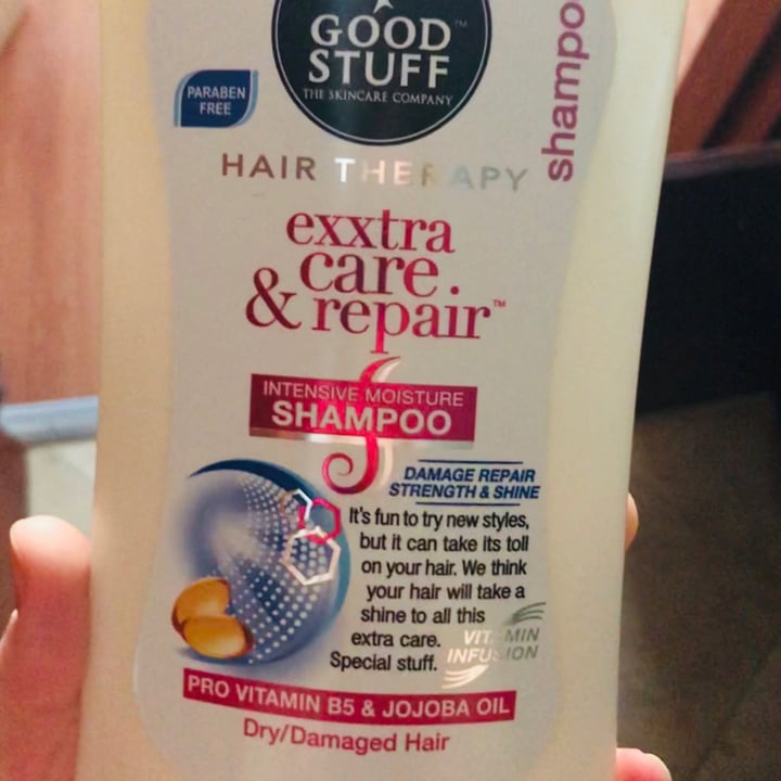 photo of Good Stuff  Exxtra Care & Repair Intensive Moisture Shampoo  shared by @sineadf on  09 Jun 2020 - review