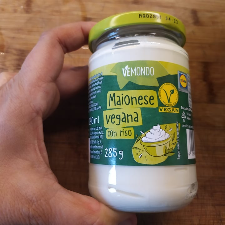 photo of Vemondo Maionese vegana con riso shared by @laurasal82 on  26 Apr 2022 - review