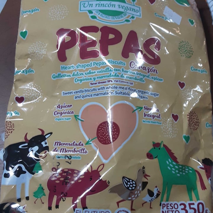 photo of Un Rincón Vegano Pepas Galletitas Dulces con Sabor a Vainilla con Mermelada de Membrillo shared by @april7 on  07 Jun 2021 - review