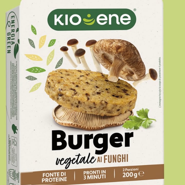 photo of Kioene Burger vegetale ai funghi shared by @violetwish on  25 Mar 2022 - review