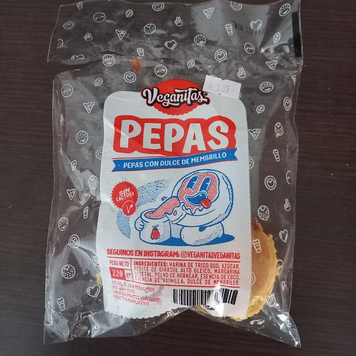 photo of Veganitas Pepas con dulce de membrillo shared by @tebanchay on  10 May 2022 - review