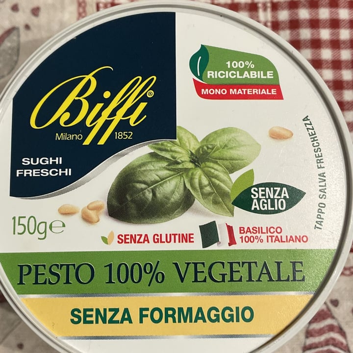 photo of Biffi Pesto 100% Vegetale Senza Formaggio shared by @sonoveronica on  11 Apr 2022 - review