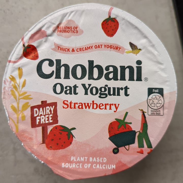 photo of Chobani Oat Yogurt Strawberry shared by @transcending on  04 Oct 2022 - review