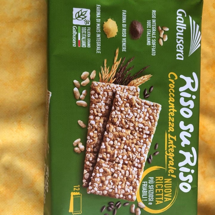 review photo of Galbusera Cracker riso su riso Croccantezza Integrali shared by @laura8792 on 30 Jun 2022 - review