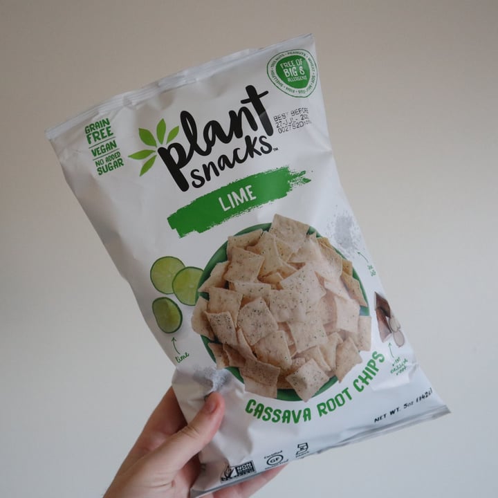 photo of Plant Snacks Lime Cassava Root Chips shared by @kaylabear on  29 Apr 2020 - review