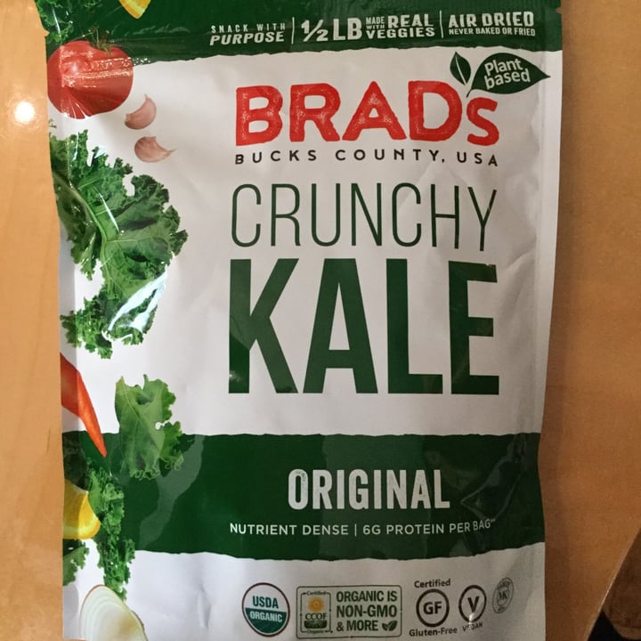 Brad’s Plant Based Crunchy Kale Chips Review abillion