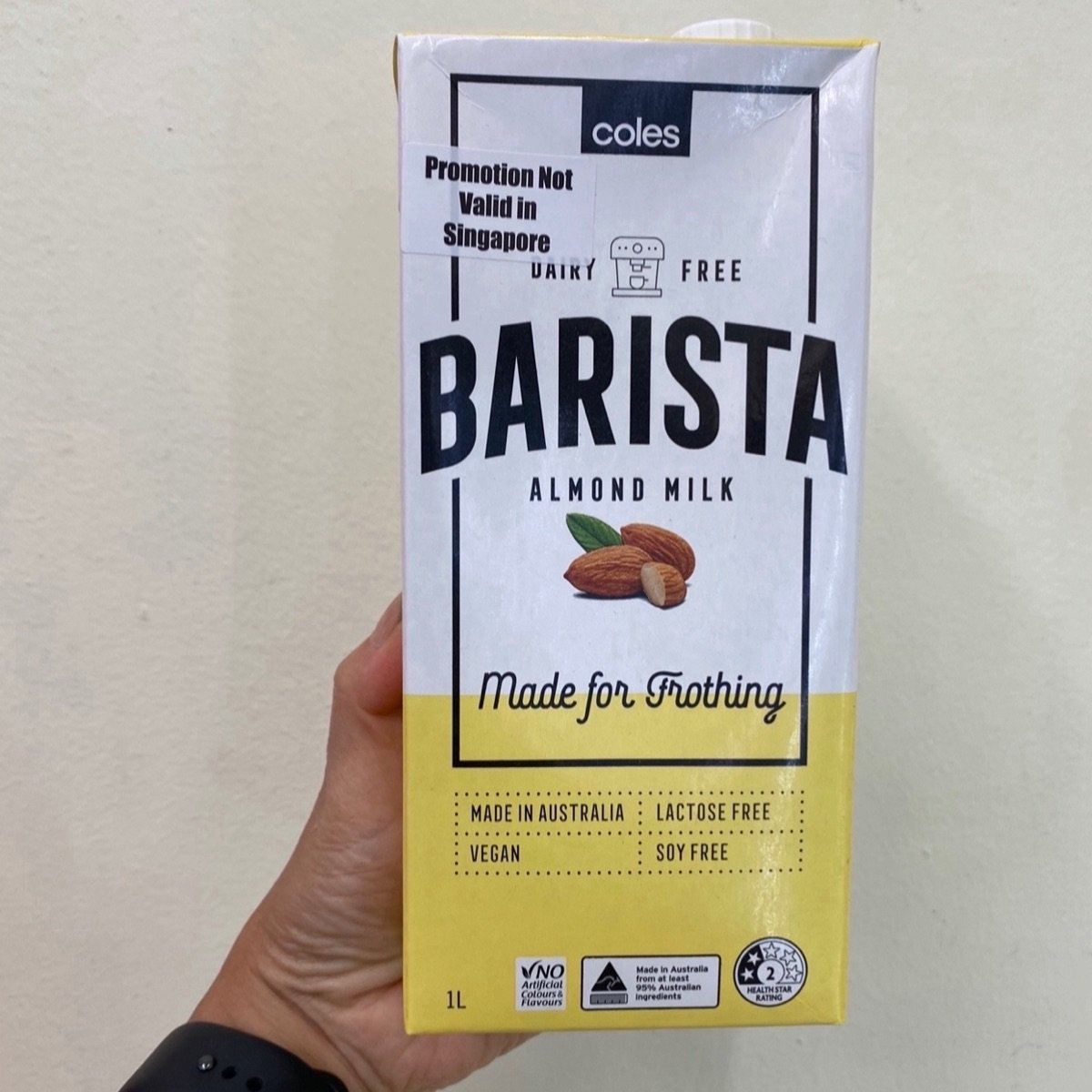 Coles Barista Almond Milk Reviews abillion