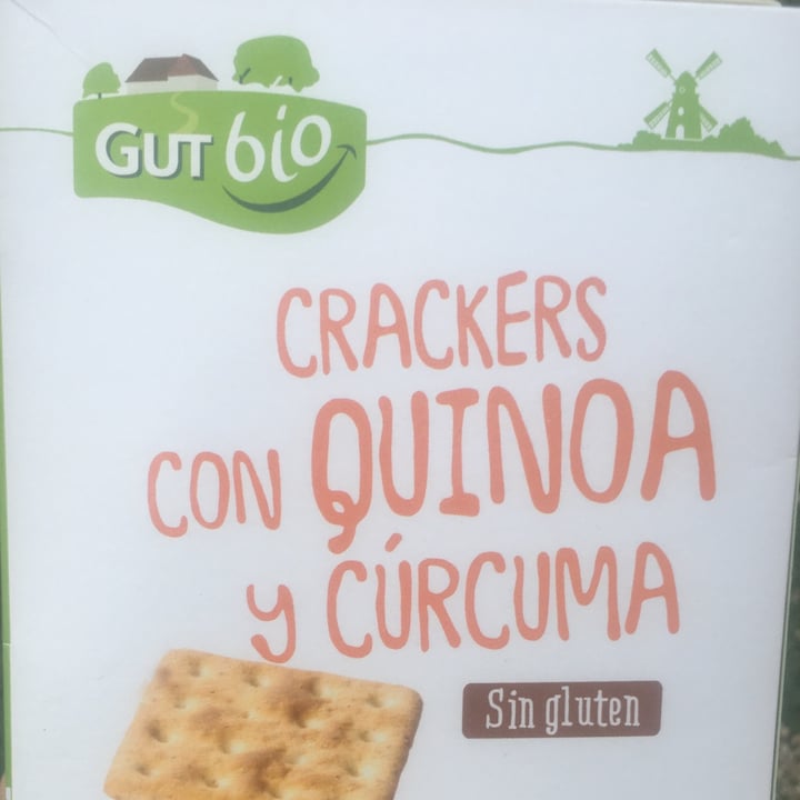 photo of GutBio Crackers Con Quinoa Y Cúrcuma shared by @letisia on  18 Jun 2021 - review