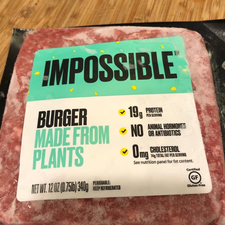 photo of Impossible Foods Impossible Meat shared by @mbr on  14 Sep 2021 - review
