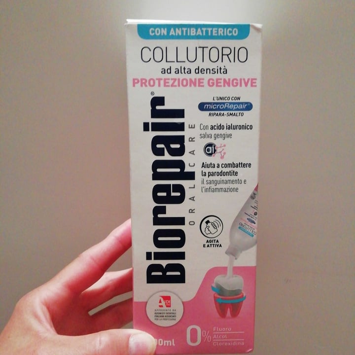 photo of Biorepair Gum protection mouthwash shared by @rominella on  20 Aug 2022 - review