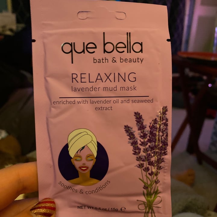 photo of Que Bella Bath & Beauty Relaxing Lavender Mud Mask shared by @dugane on  31 Dec 2020 - review