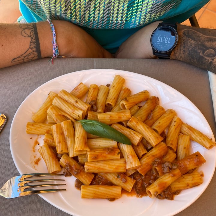 review photo of Ristorante Cavallino Penne boloñesa vegana shared by @nuriag on 18 Jul 2021 - review