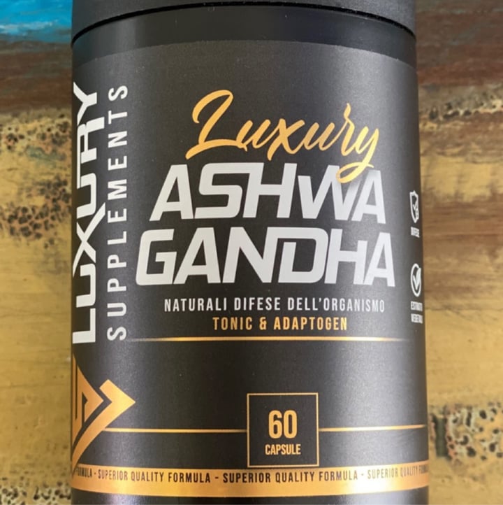 photo of Luxury Supplements Ashwa Gandha shared by @vittorioveg on  08 Mar 2022 - review