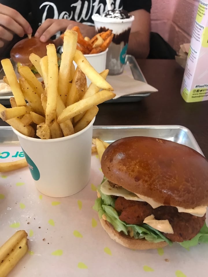 photo of The Vurger Co Canary Wharf Buffalo Vurger shared by @oliviahunter on  13 Apr 2020 - review