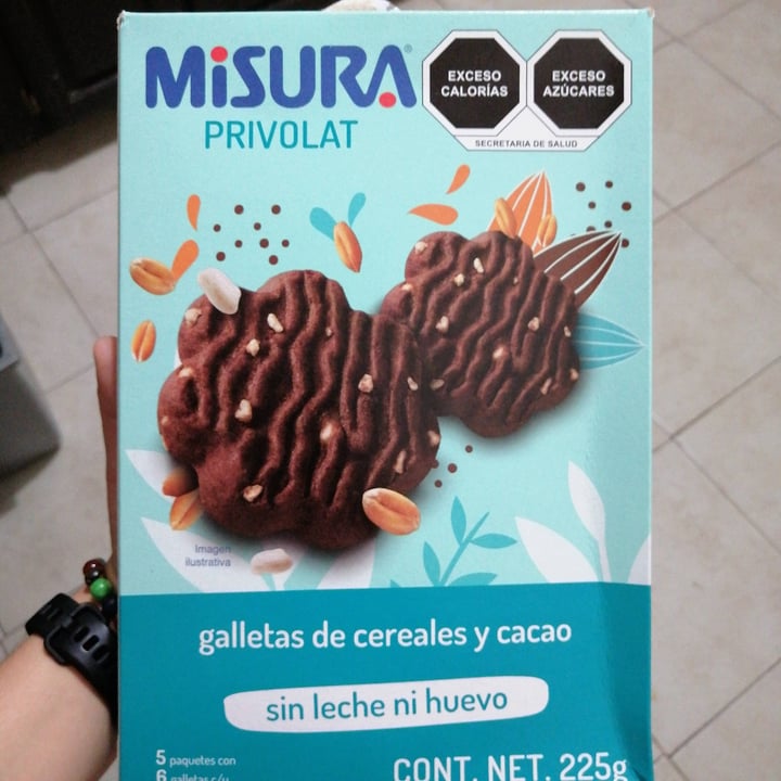 photo of Misura Biscotti con cacao e riso soffiato - Privolat shared by @lenamoon on  11 Aug 2021 - review