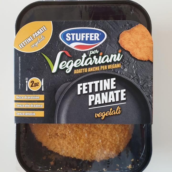 photo of STUFFER Stuffer Fettine Panate Vegetali shared by @francescazg on  28 Apr 2021 - review
