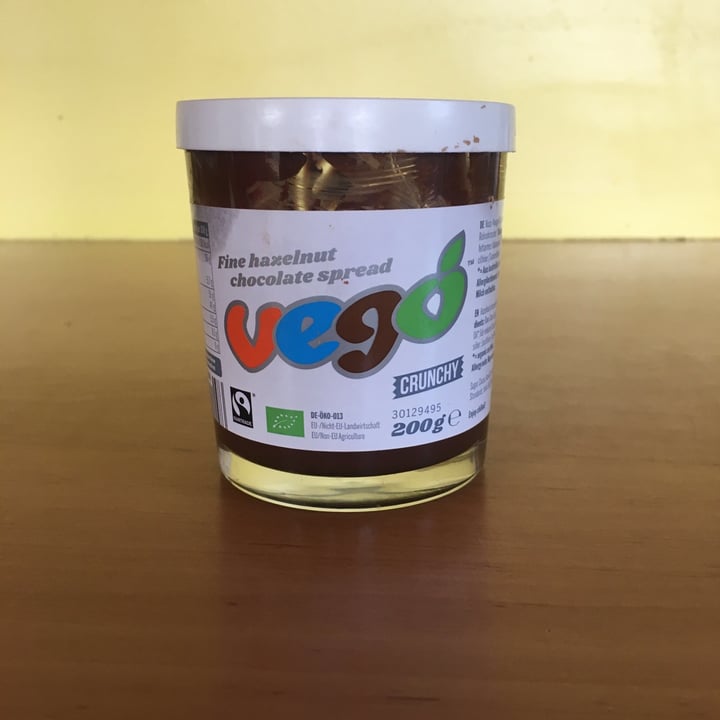 photo of Vego Fine Hazelnut Chocolate Spread Crunchy  shared by @chazzybeanxo on  18 Jul 2020 - review