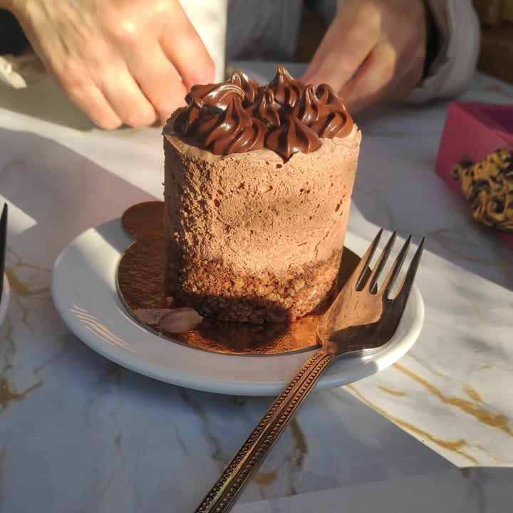 photo of El Palacio Vegano Mini torta mousse shared by @ladyrubi on  08 Jun 2021 - review