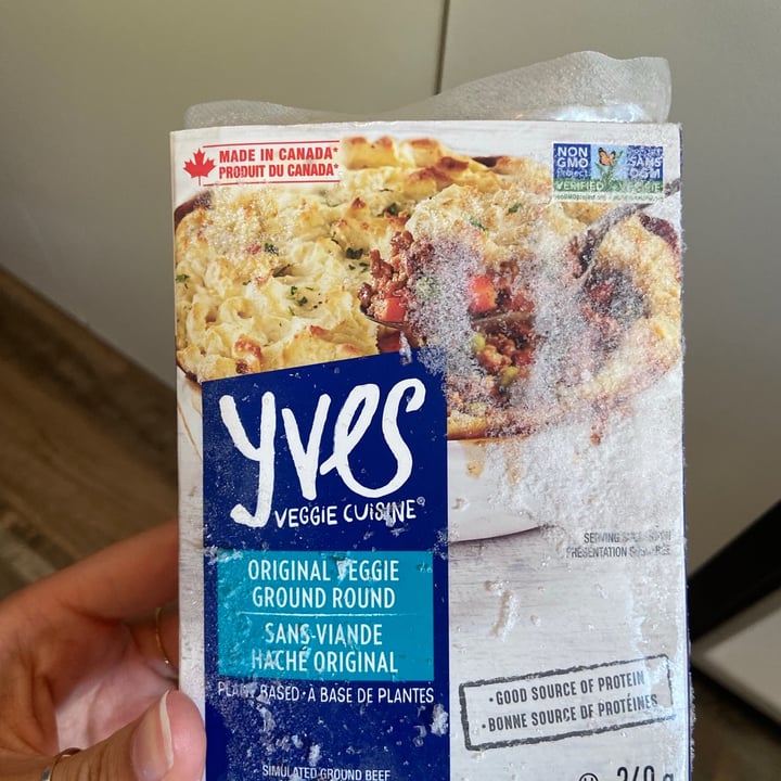 photo of Yves Veggie Cuisine Ground Round shared by @hunter2021 on  02 Jun 2021 - review