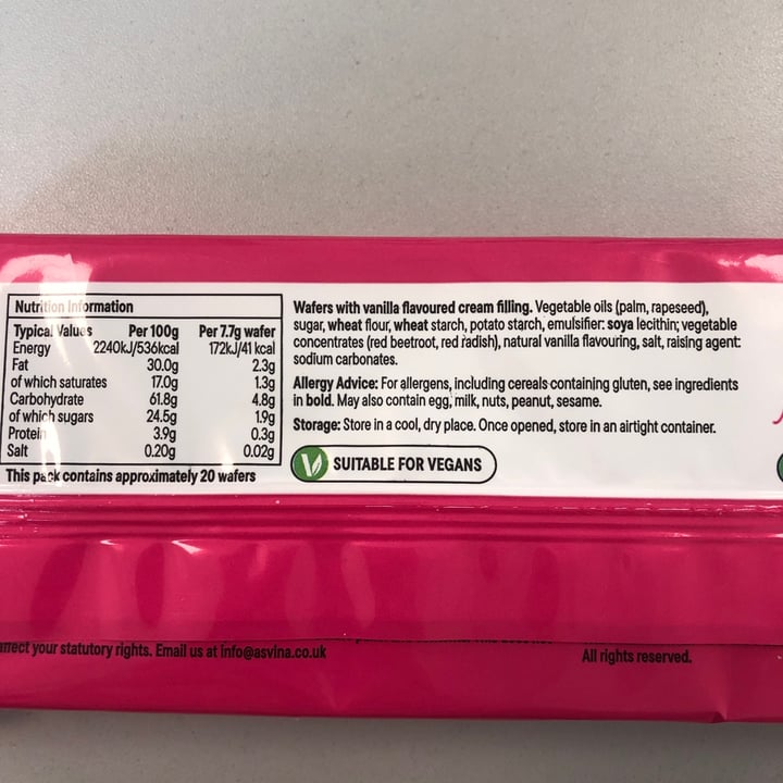 review photo of Asvina Pink Panther Wafers shared by @goatgirl on 24 Nov 2022 - review