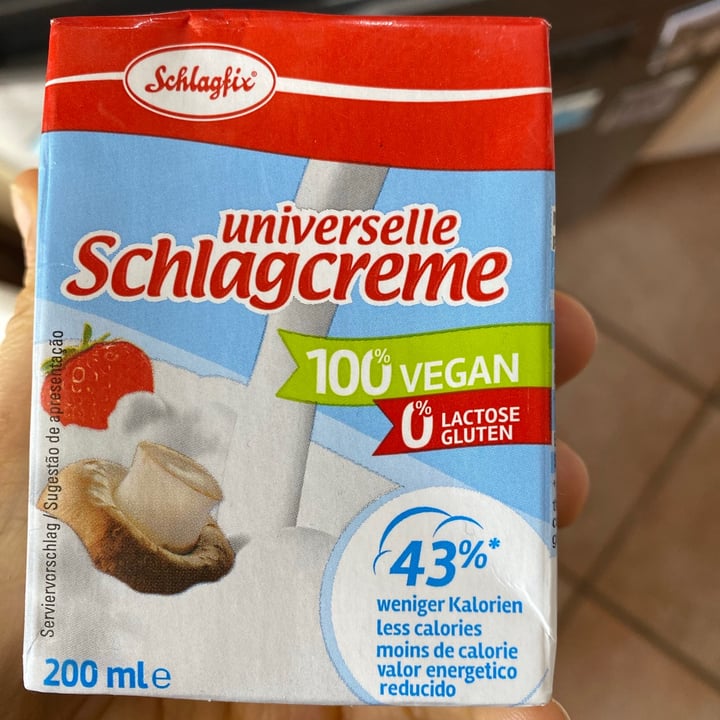 photo of Schlagfix Universelle Schlagcreme shared by @martiantonucci97 on  14 Jan 2021 - review
