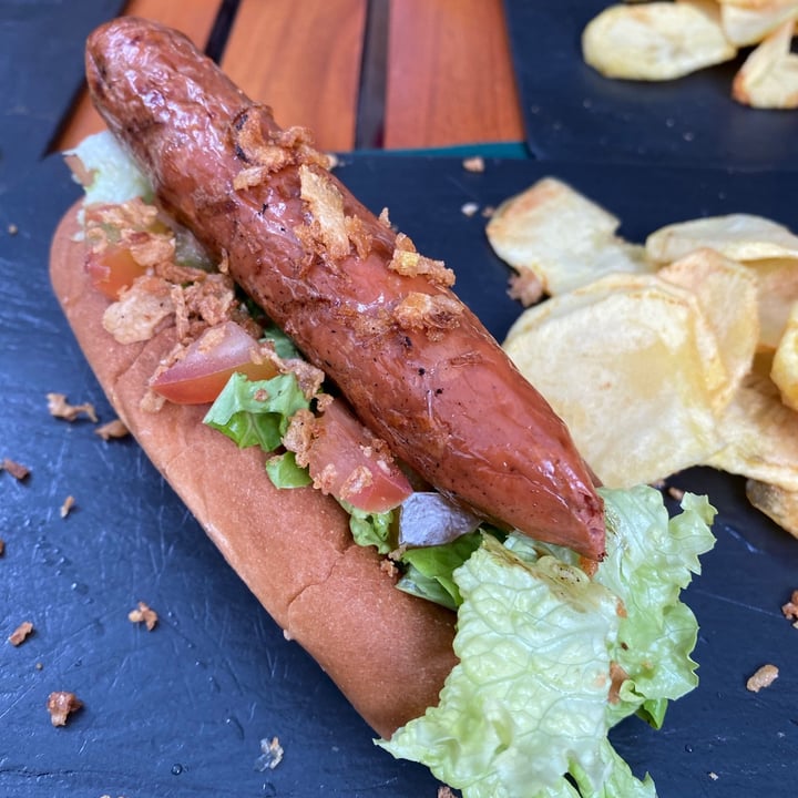 photo of Legends Cafe Hotdog vegano shared by @paulamayool on  10 Apr 2021 - review
