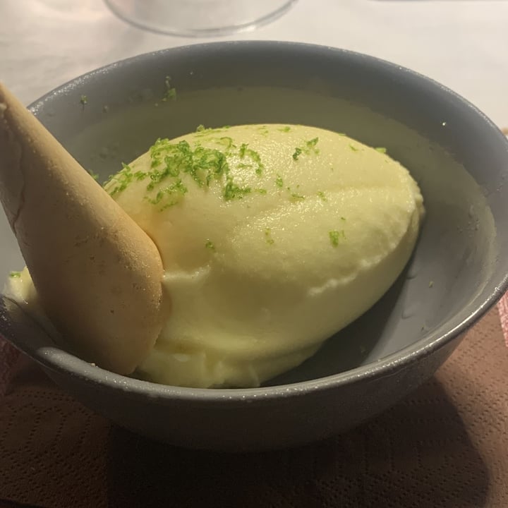 photo of Osteria Della Vittoria sorbetto all’ananas shared by @angelicarossi on  12 Jun 2022 - review