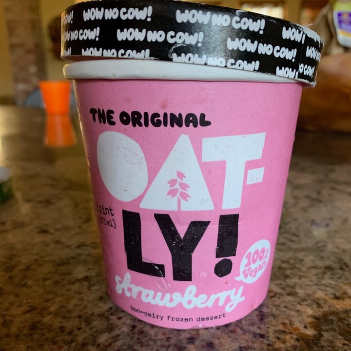 review photo of Oatly Strawberry Ice Cream shared by @jacs on 04 Nov 2020 - review