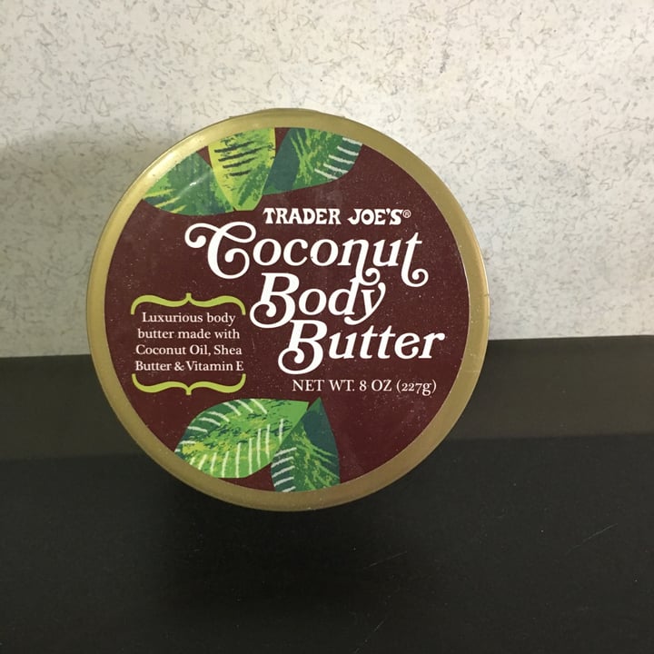 photo of Trader Joe's Coconut Body Butter shared by @new-york-vegan on  28 May 2022 - review